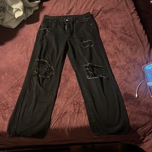 Black mom jeans